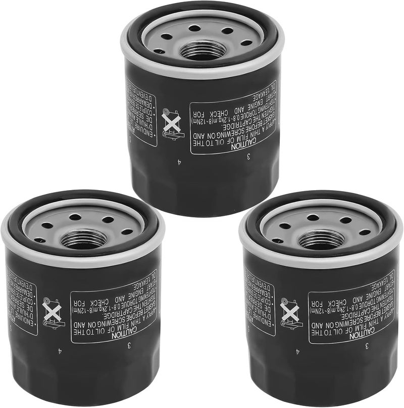 OuYi 3pcs Oil Filter 2520799 3084963 Replacement for Polaris Sportsman 500 450 400 335;Ranger 400 500;Trail Boss 330;Trailblazer 330;Scrambler 500;Magnum 325 330 425 500; Xplorer 400 500; Xpedition 325 425 - Image 1